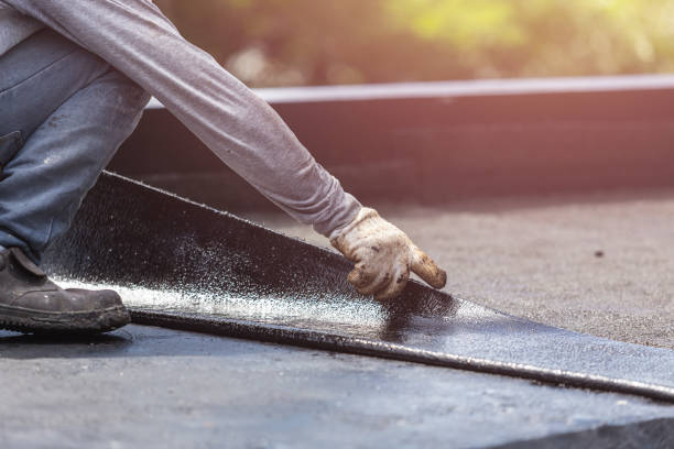 Professional Exterior Waterproofing technician working in New Haven, IN